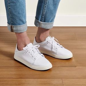 Pehuea Lī ‘Ili - Women’s Leather Sneakers